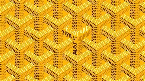 goyard wallpaper yellow|Goyard wallpaper for desktop.